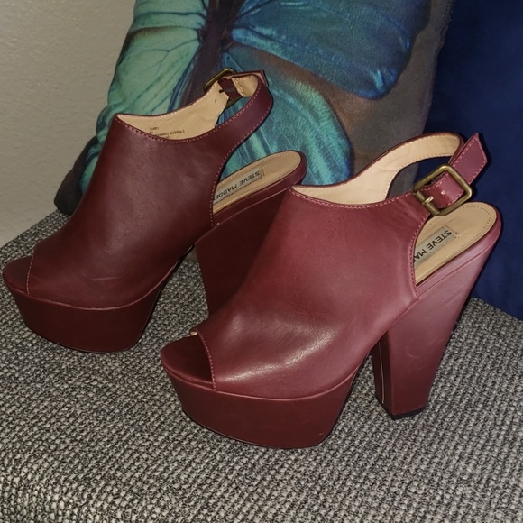 steve madden platform booties